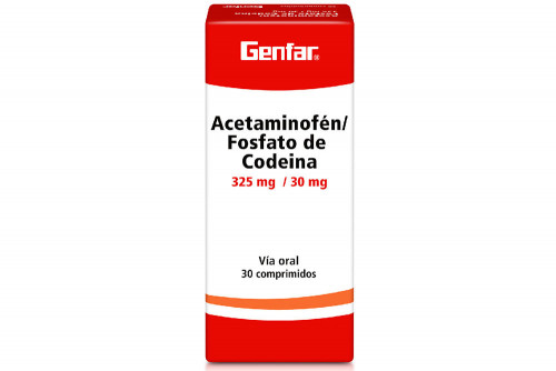 Acetaminofén 325 / 30 Mg...