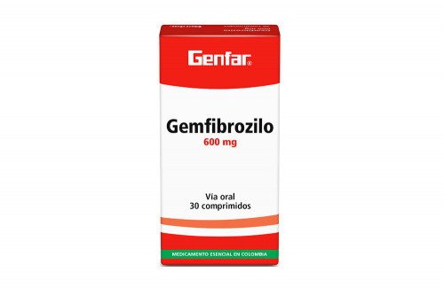 Gemfibrozilo 600 Mg Caja...