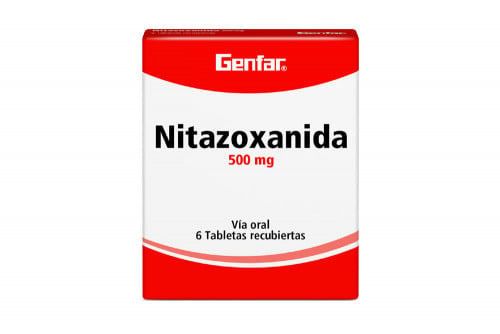 Nitazoxanida 500 Mg Caja...