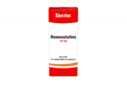 Rosuvastatina 20 Mg Caja...