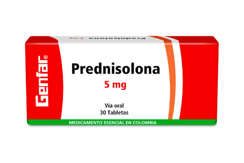 Prednisolona 5 Mg Caja Con...