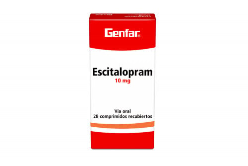 Escitalopram 10 Mg Caja Con...