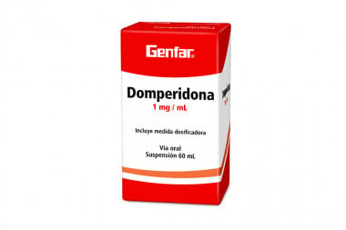 Domperidona Suspensión 1 mg Caja Con Frasco Con 60 mL