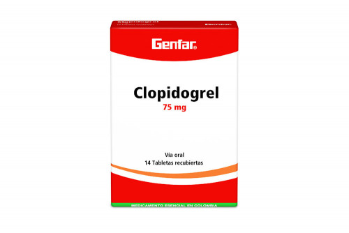 Clopidogrel 75 Mg Caja Con...