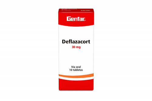 Deflazacort 30 mg Caja Con 10 Tabletas