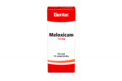 Meloxicam 7.5 mg Caja x 10 Comprimidos – Antiinflamatorio