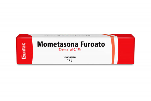 Mometasonato  Crema Tubo  x 15 g  Tratamiento Dermatitis