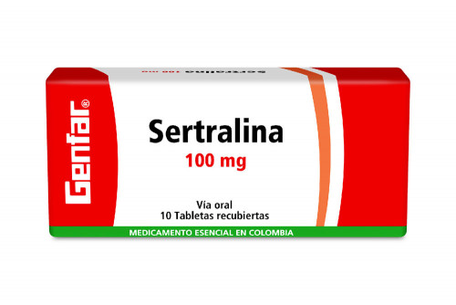 Sertralina 100 Mg Caja Con...