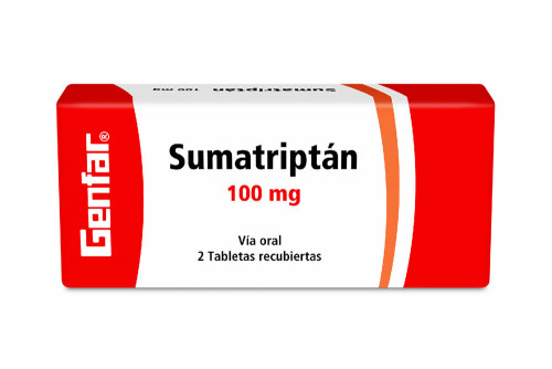 Sumatriptán 100 Mg Caja Con...