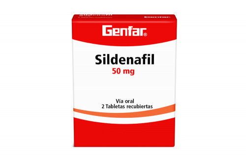 Sildenafil 50 Mg Caja Con 2...