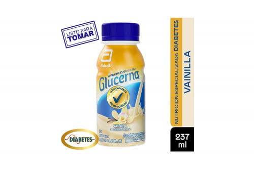 Glucerna Líquido Frasco Con 237 mL - Sabor A Vainilla