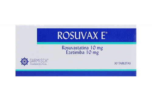 Rosuvax E 10 / 10 mg Caja Con 30 Tabletas