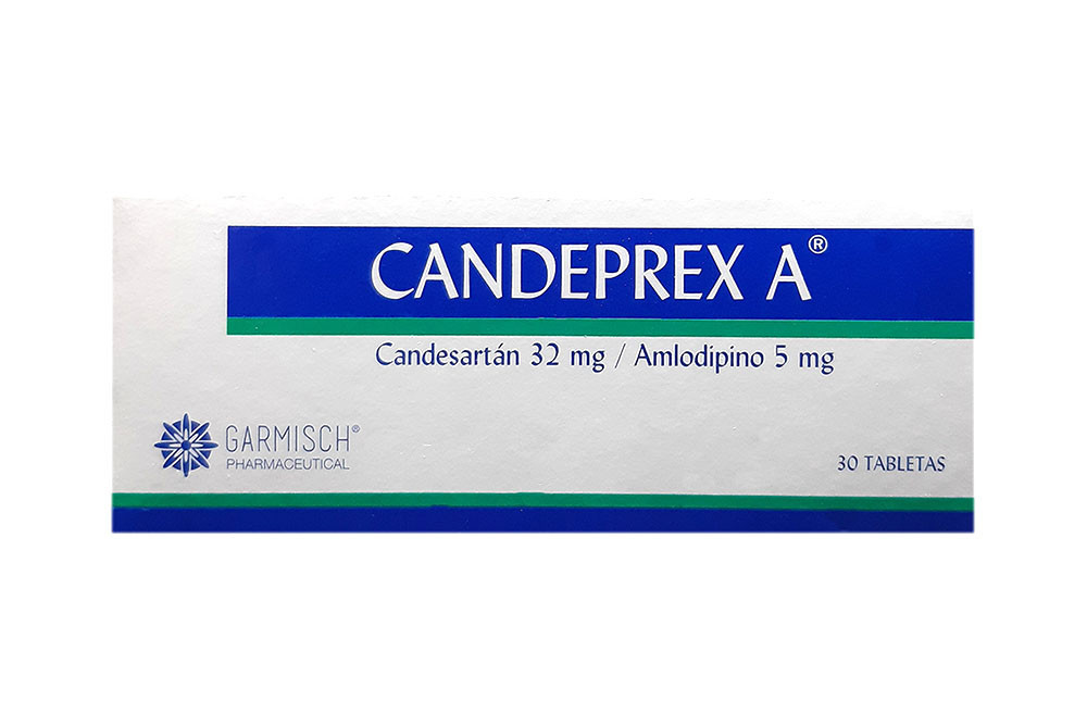 Candeprex A 32 / 5 Mg Caja Con 30 Tabletas