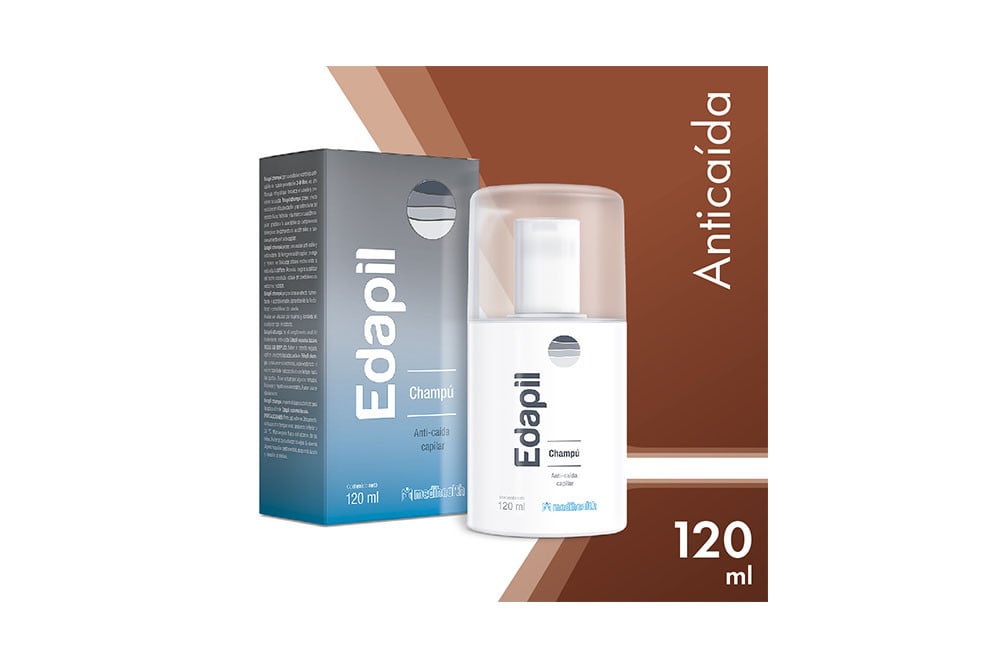 Shampoo Edapil Anti Caida 120 Ml