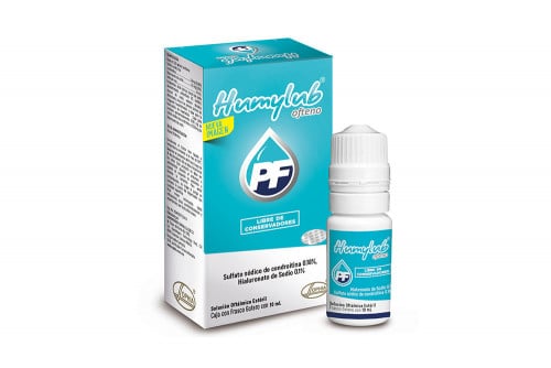 Humylub Ofteno Solución Oftálmica 0.18 / 0.1 % Caja Con Frasco Con 10 mL