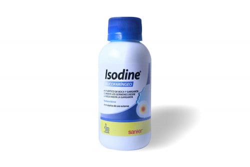 Isodine Bucofaríngeo Bucal Frasco Con 120 mL