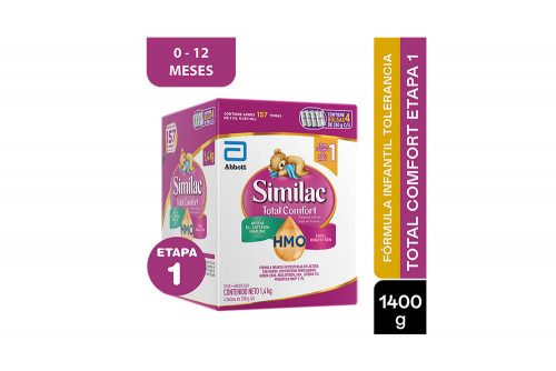 Similac 1 Total Comfort Caja Con 4 Bolsas Con 350 g C/U