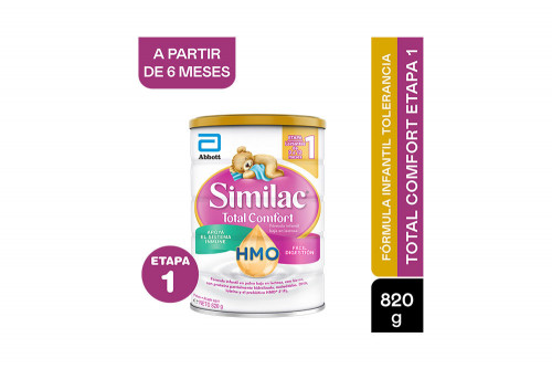 Fórmula Infantil Similac 1 Total Confort Prosensitive Tarro Con 820 g 