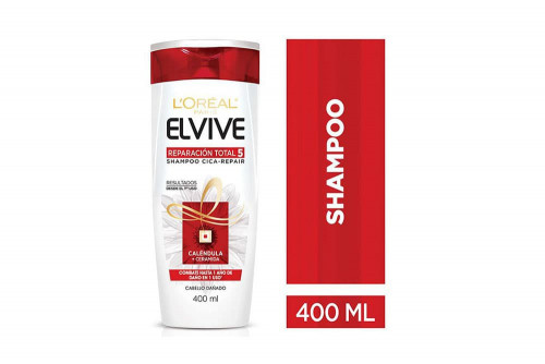 Shampoo Elvive Liq Reparacio Ttal5 Topica Reparacion Total 5