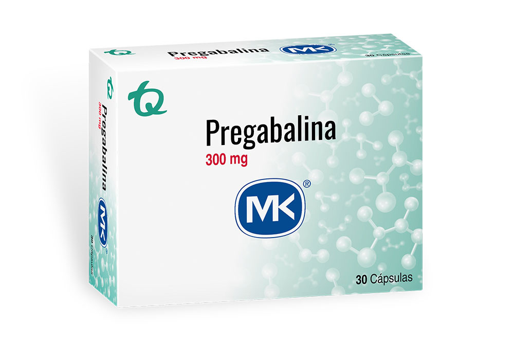 Pregabalina 300 Mg Caja Con 30 Cápsulas