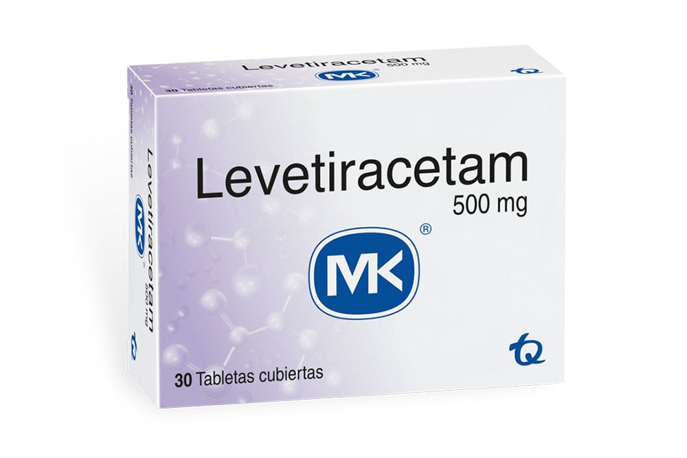 Levetiracetam 500 Mg Caja Con 30 Tabletas