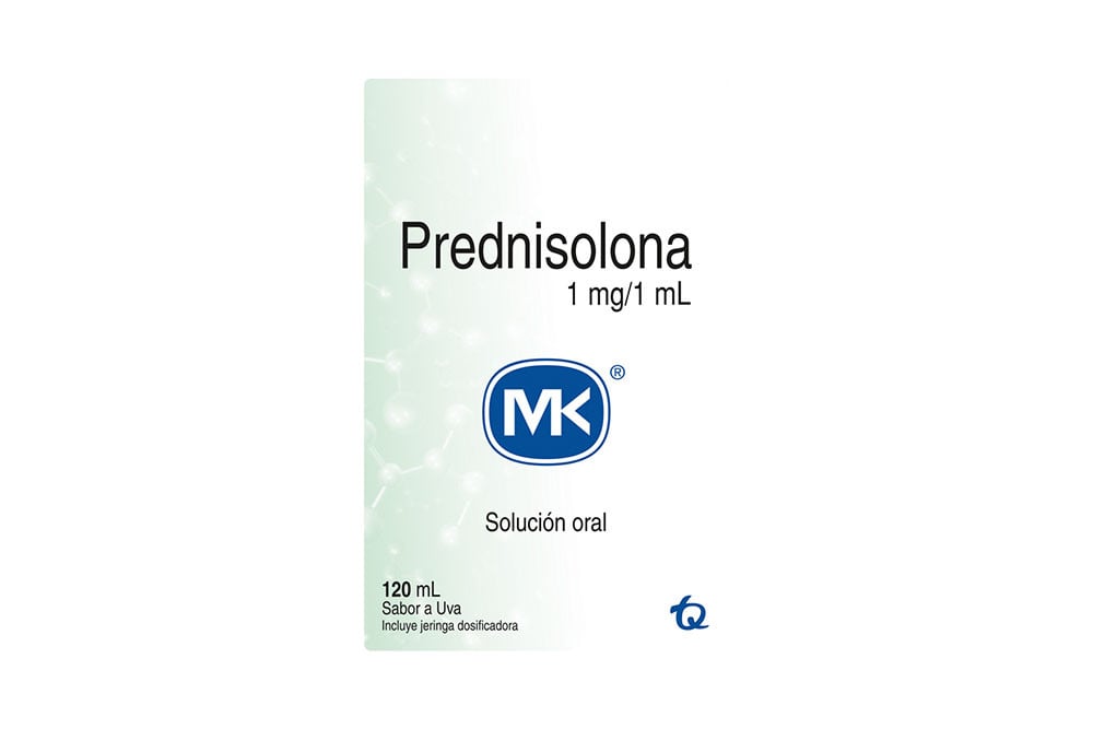 Prednisolona 1 Mg/ Ml Frasco Con 120 Ml