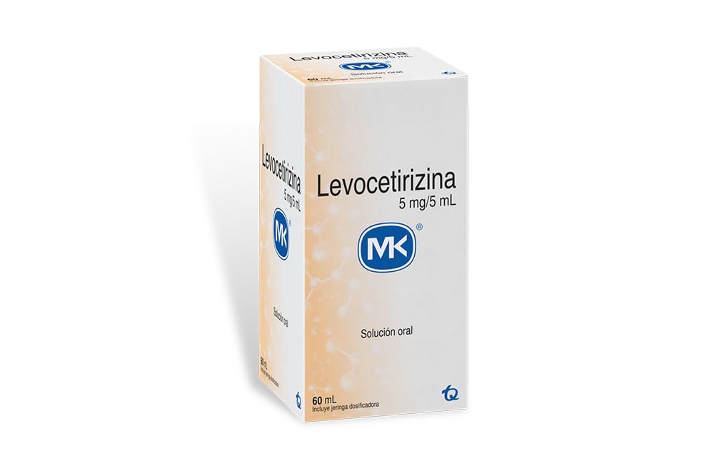 Levocetirizina Mk 5 Mg /Ml Frasco Por 60 Ml