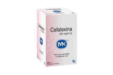 Cefalexina 250 Mg / 5 Ml...