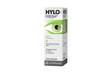 Hylo Fresh Oftálmica 0.3 M/ Ml Frasco Con 10 Ml