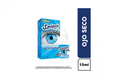 Splash Tears gotas 15 ml, Lágrima Artificial para la Sequedad y