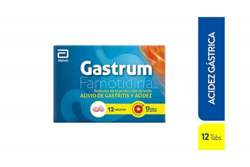 Gastrum 10 Mg Caja Con 12...