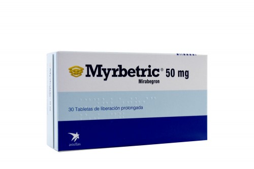 Myrbetric 50 Mg Caja Con 30...