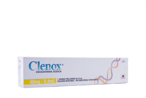 Clenox 40 Mg / 0.4 Ml Caja...