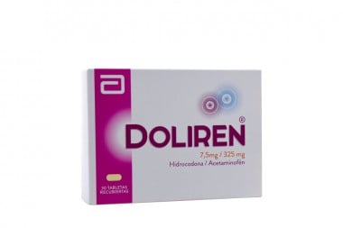 Doliren 7,5 / 325 mg Caja Con 30 Tabletas