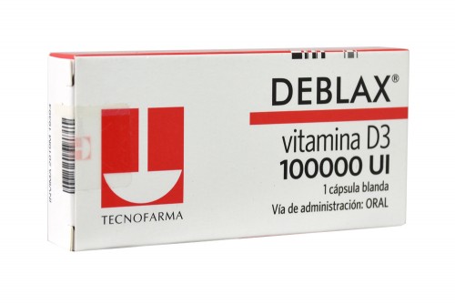 Deblax 100.000 Ui Caja Con...