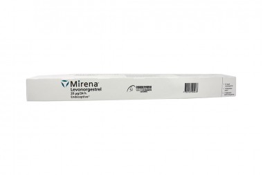 Mirena 20mg / 24H Caja x 1 Endoceptivo Estéril Y 1 Endoceptor Estéril