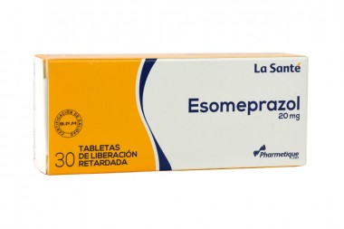 Esomeprazol 20 Mg La Santé 30 Tabletas De Liberación Prolongada