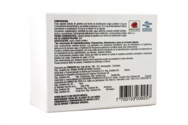 Renestex 5/10 Mg Caja Con 30 Cápsulas