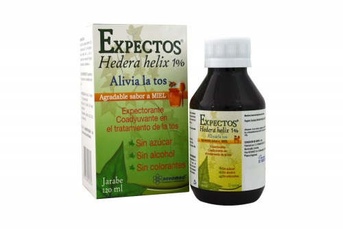 Expectos Hedera Helix 1% Frasco Con 120 mL - Droguerías Cafam