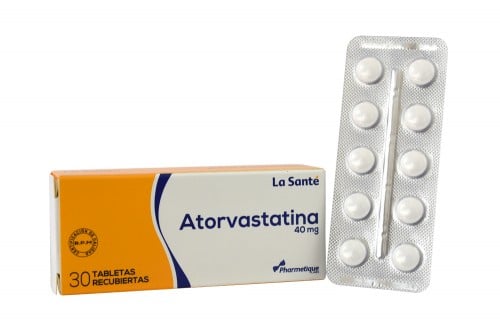 Atorvastatina 40 Mg Con 30...