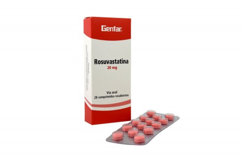 Rosuvastatina 20 Mg Caja...