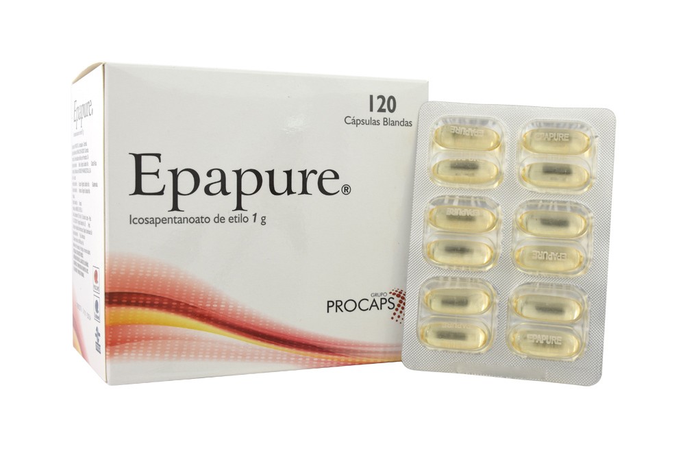 Epapure 1 G Caja Con 120 Cápsulas Blandas