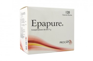 Epapure 1 G Caja Con 120 Cápsulas Blandas