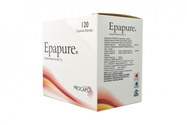 Epapure 1 G Caja Con 120 Cápsulas Blandas