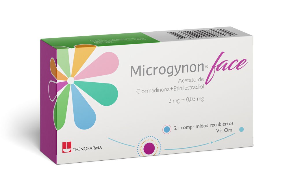 Microgynon Face 2 Mg Caja Con 21 Tabletas