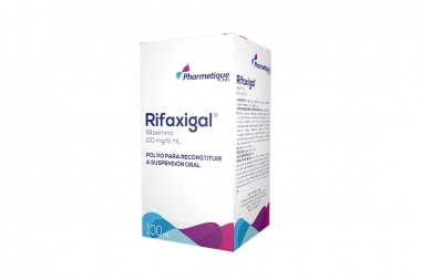 Rifaxigal 100 Mg /5 Ml Caja Con Frasco Con 100 Ml