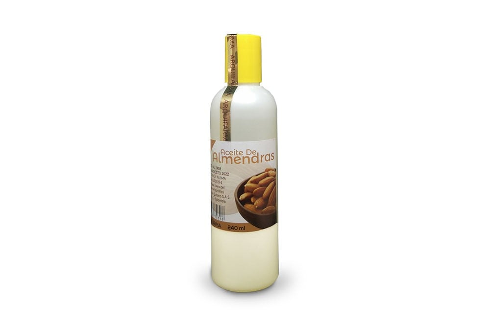 Aceite De Almendras Frasco Con 240 Ml