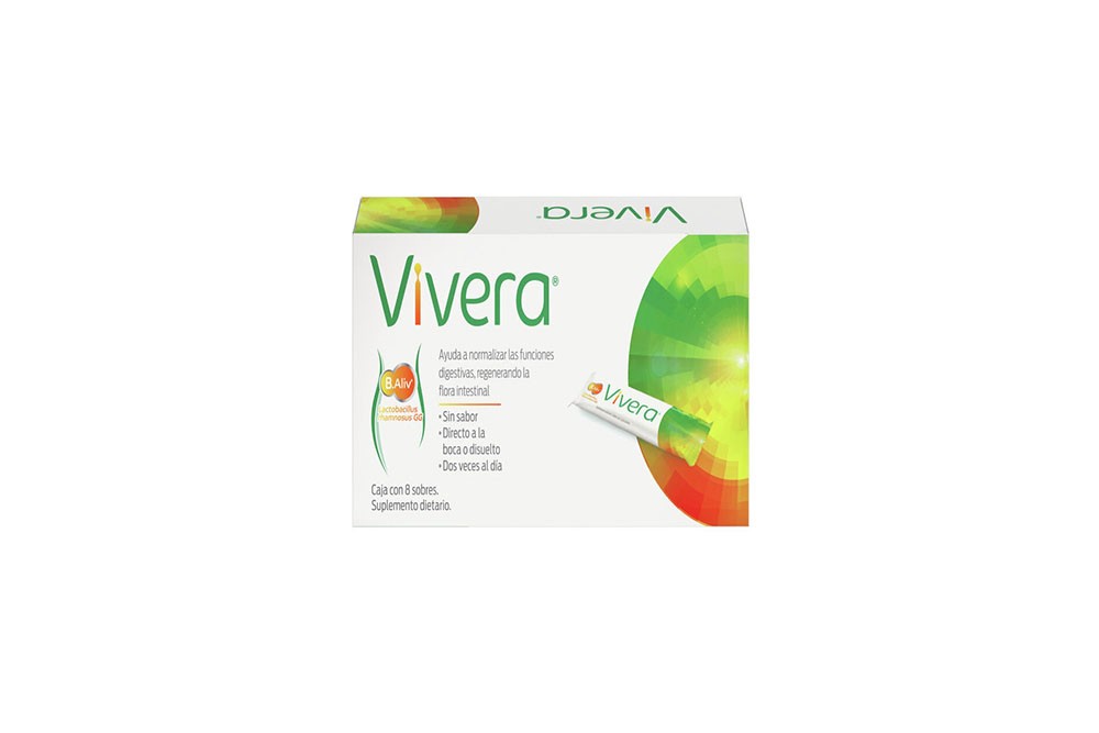 Vivera Suplemento Dietario Caja Con 8 Sobres Con 2 G C/U