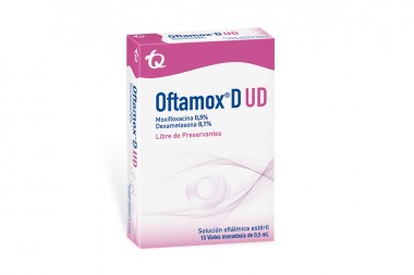 Oftamox D Ud 1 Mg/5 Mg/ Ml Caja Con 15 Viales Monodosis