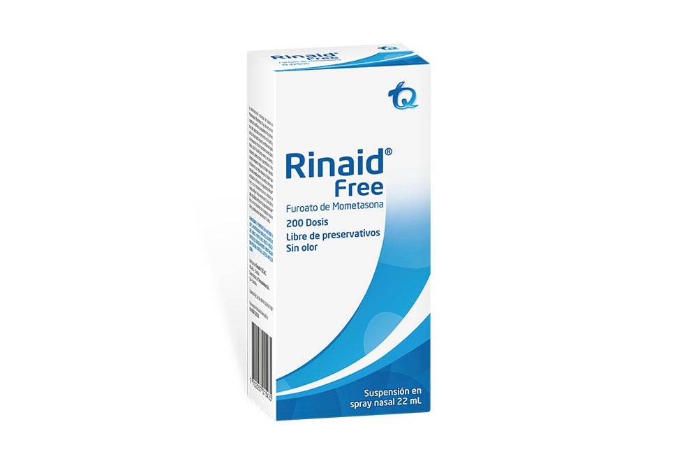 Rinaid Free Spray Nasal Caja Con Frasco Con 22 Ml